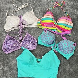 Victoria’s Secret Pink bathing suit tops